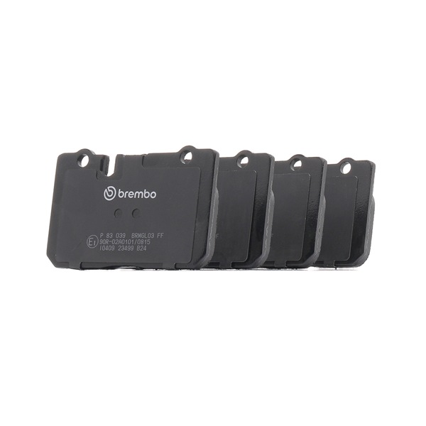 BREMBO P 83 039: Osta Jarrupalat, levyjarru edullisesti verkossa