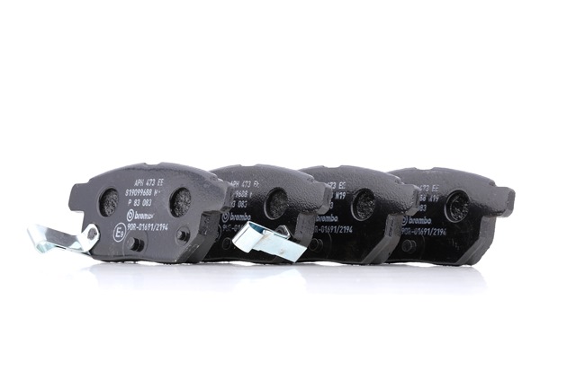 OEM 0446652140 BREMBO Kit pastiglie freni P 83 083 per CITROЁN, TOYOTA, SKODA, SUBARU, LEXUS