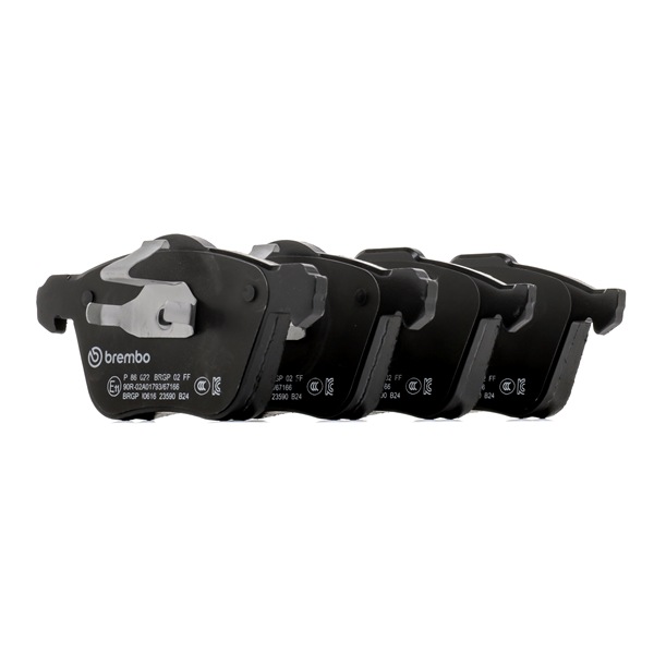 ostaa Jarrupalat, levyjarru - BREMBO (P 86 022)