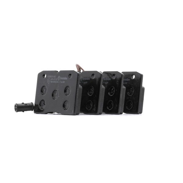 Remblokken (P A6 009) van BREMBO Voor IVECO DAILY I Open laadbak/ Chassis 40-10 (68 KW / 92 PK / Van 1985)