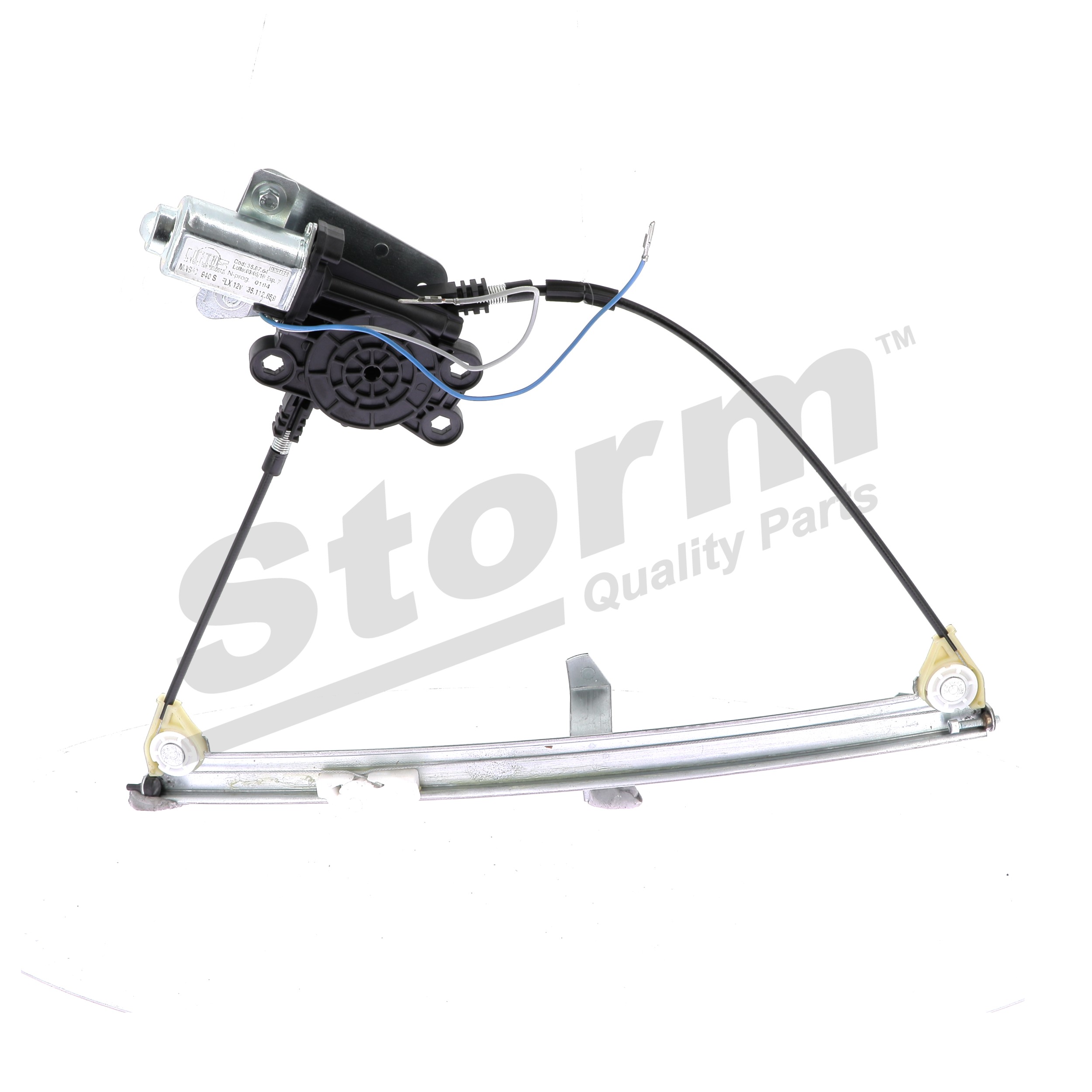 OEM 893837397B STORM QUALITY PARTS Alzacristallo 10075 per VOLKSWAGEN, AUDI