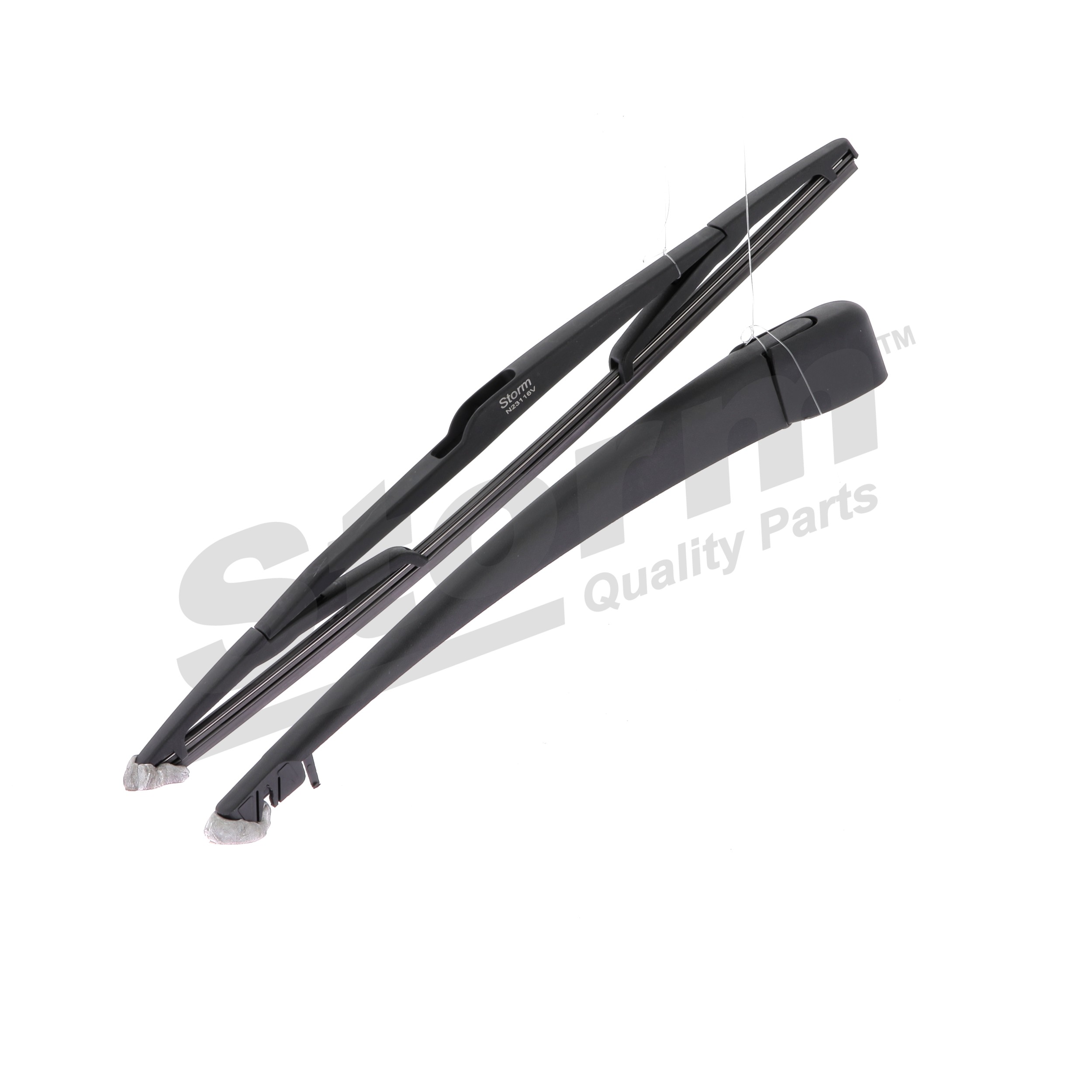STORM QUALITY PARTS Braço de limpa-vidros, limpeza de vidros (60136) para RENAULT KANGOO Express (FW0/1_) 1.5 dCi 110 (FW06, FW12) (81 KW / 110 CV / de 2013)