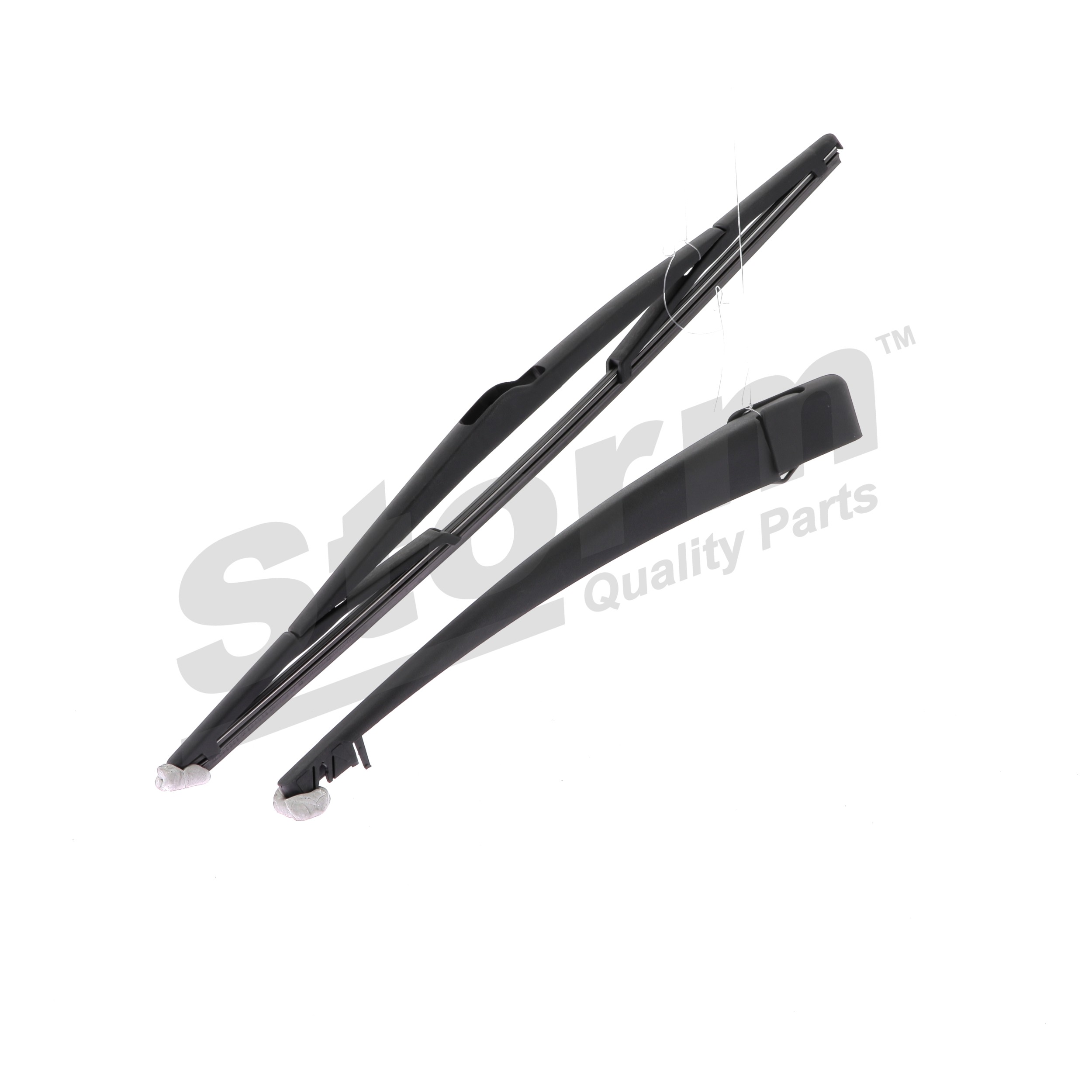 STORM QUALITY PARTS Viskerarm-sæt, vinduesrensning (79742KIT) til PEUGEOT 207 (WA_, WC_) 1.4 BiFuel (54 KW / 73 HK / fra 2007)