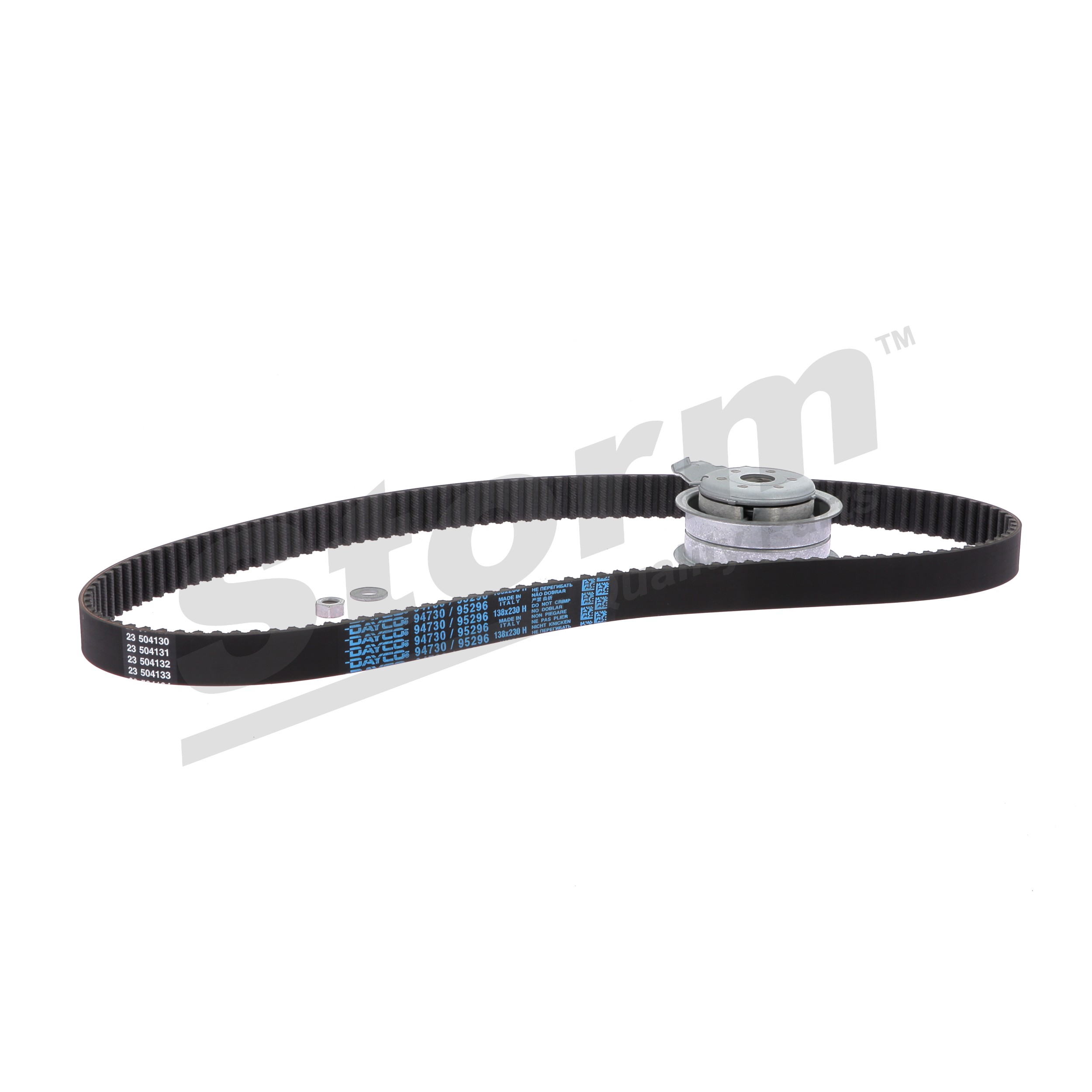 OEM 16100811 STORM QUALITY PARTS Distributieriem set 904378 voor VOLKSWAGEN, MERCEDES-BENZ, AUDI, VOLVO, FIAT
