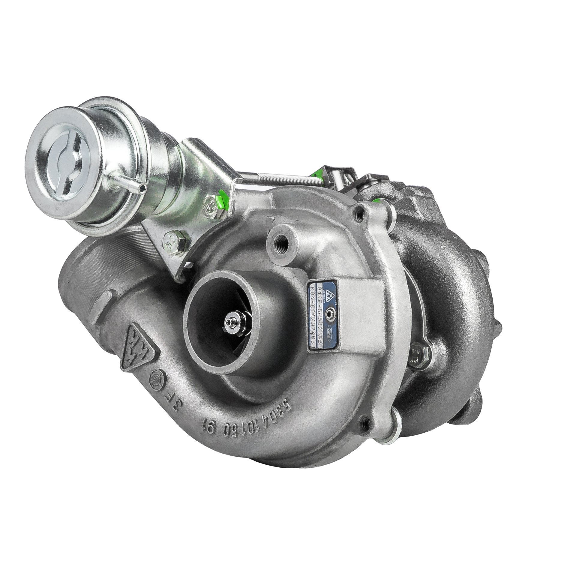 Turbocharger (53049880001RS) van BR Turbo Voor FORD Transit Mk4 Flatbed Vrachtwagen/Chassis (VE83) 2.5 TD (55 KW / 75 PK / Van 1994)