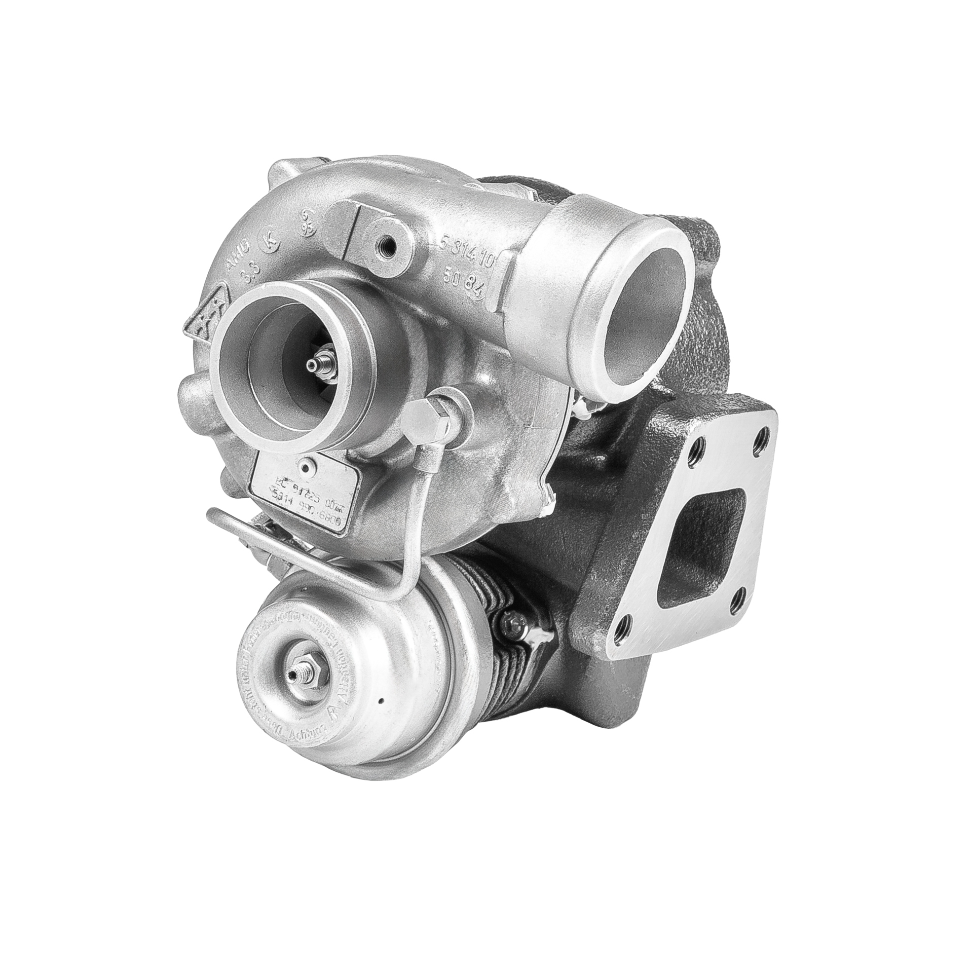 Turbocharger (53149886000RS) van BR Turbo Voor VW TRANSPORTER III Open laadbak/ Chassis 1.6 TD Syncro (51 KW / 69 PK / Van 1986)