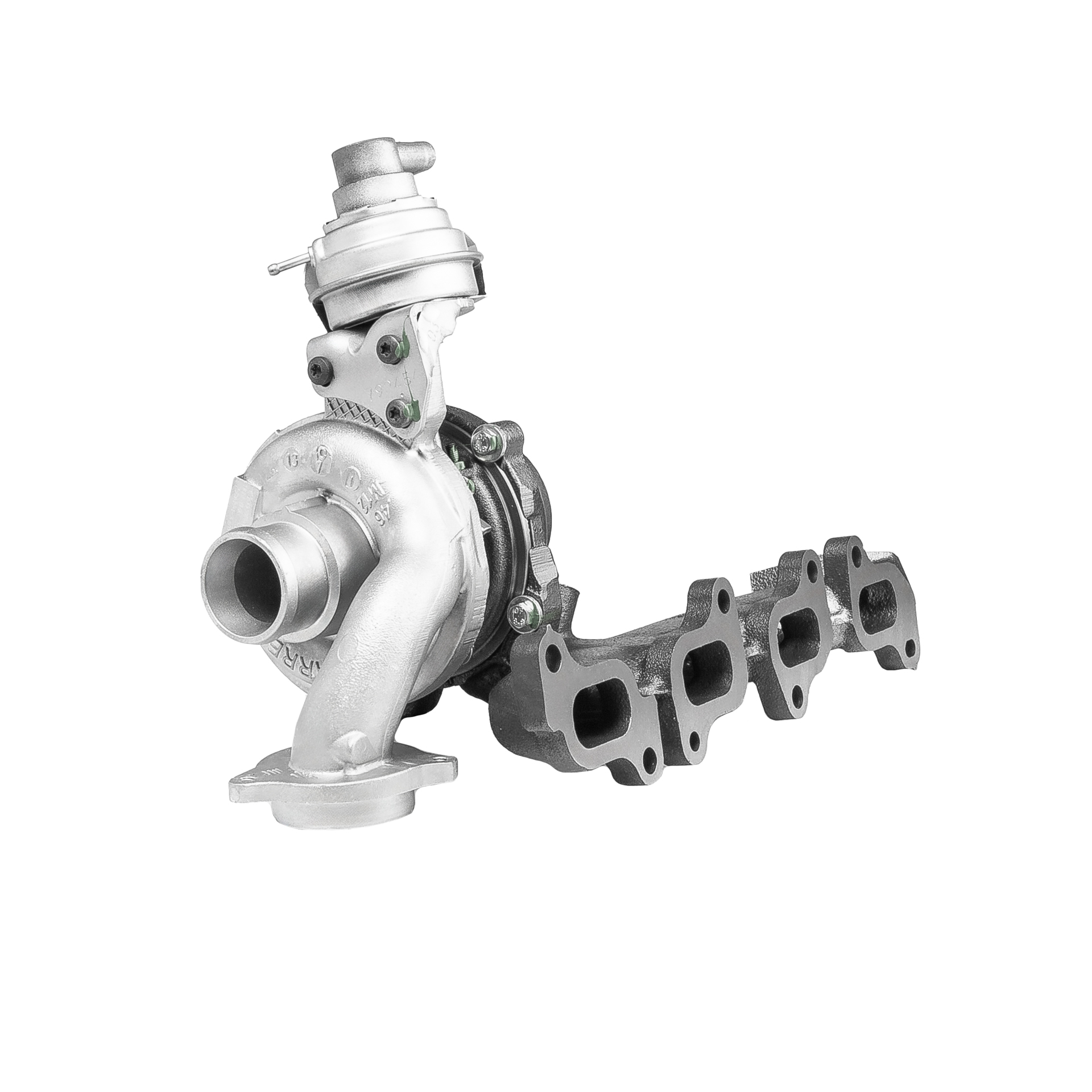 Turbocharger (795090-5001RS) van BR Turbo Voor VW Amarok Flatbed Vrachtwagen / Chassis (S1B, S6B, S7B) 2.0 TDI (90 KW / 122 PK / Van 2011)