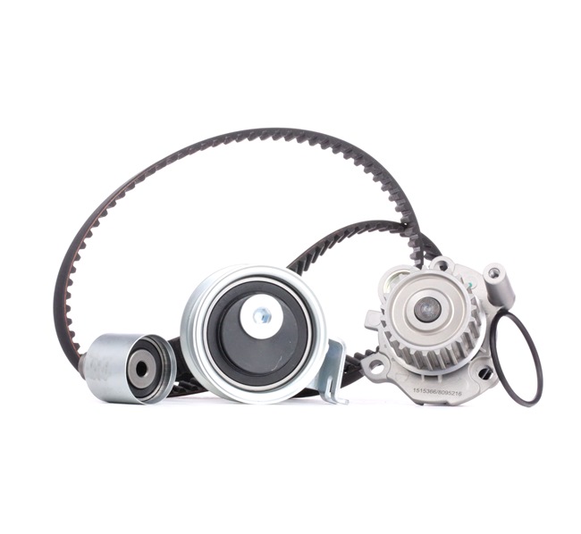 AUDI TT 2003 Vesipumppu + jakohihnasarja RIDEX 3096W0385