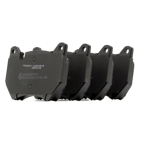 OEM 80A698151C RIDEX Jarrupalat, levyjarru 402B1596 varten VW, AUDI, SKODA, SEAT, PORSCHE