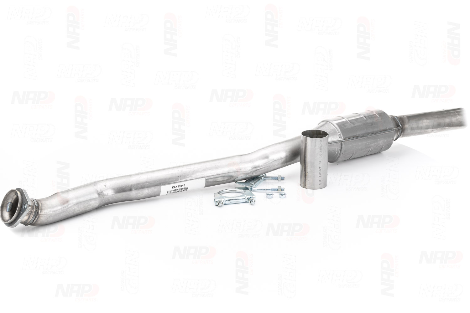 OEM 18301437546 NAP carparts Katalysaattori CAK11048 varten MERCEDES-BENZ, BMW