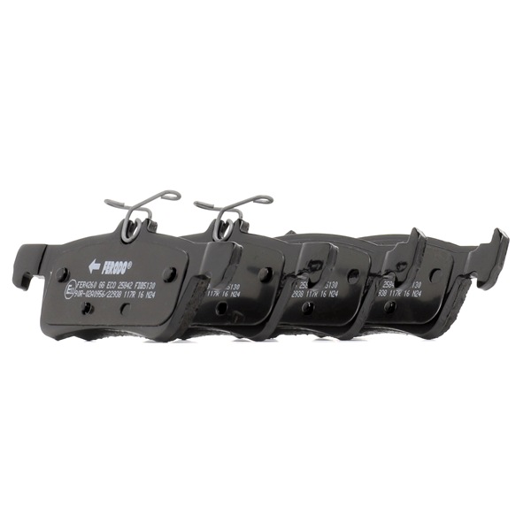 OEM KTH1BC2M007AC FERODO Jarrupalat, levyjarru FDB5130 varten FORD