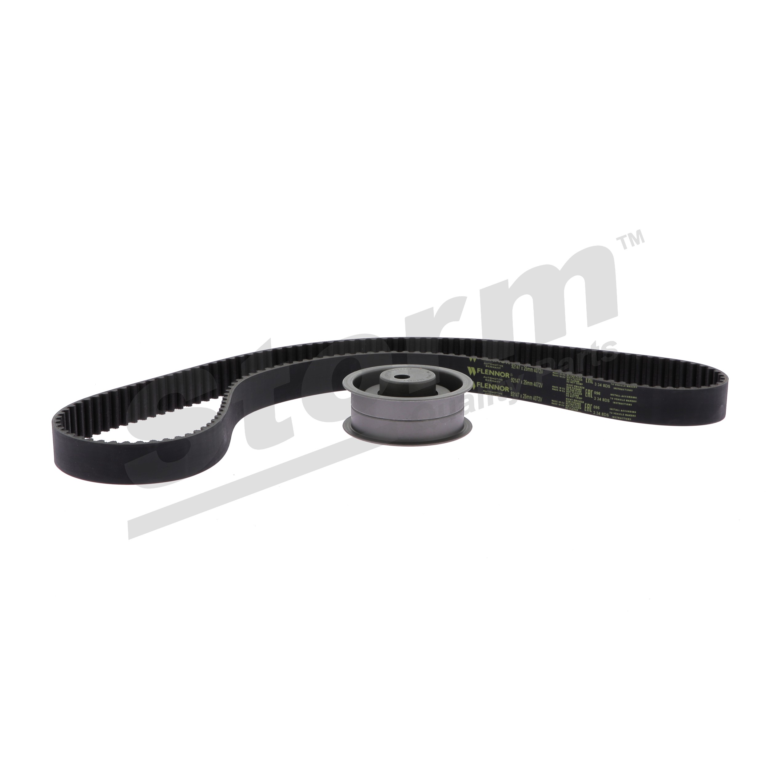 Distributieriem set (904072) van STORM QUALITY PARTS Voor VW Jetta II (19E, 1G2, 165) 1.8 16V (95 KW / 129 PK / Van 1986)