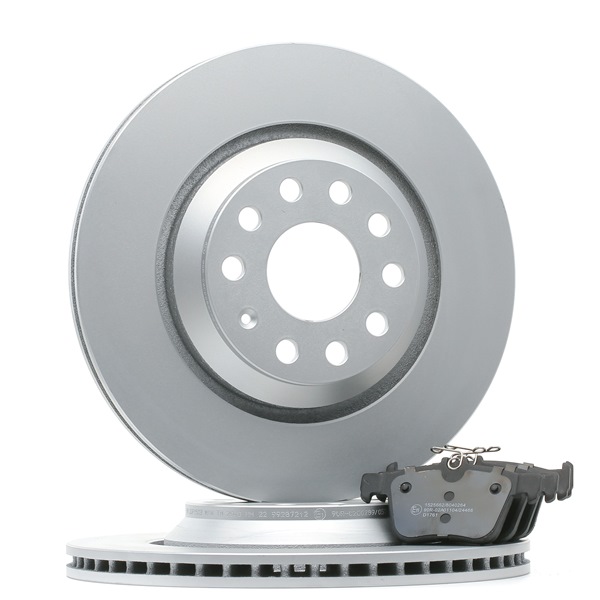 RIDEX Kit de discos de freno y pastillas (3405B0510) para SEAT Leon SC (5F5) 2.0 Cupra (213 KW / 290 CV / de 2015)