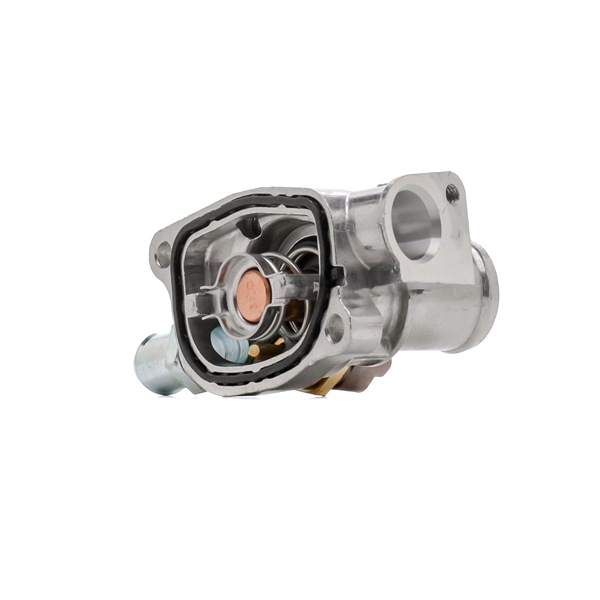 RIDEX Kühlwasserthermostat (316T0380) in erstklassiger Qualität für ABARTH 500C / 595C / 695C (312_) Cabrio 1.4 (312.AXF1A, 312.AXF11, 312.AXD1A) (103 KW / 140 PS / de 2009)