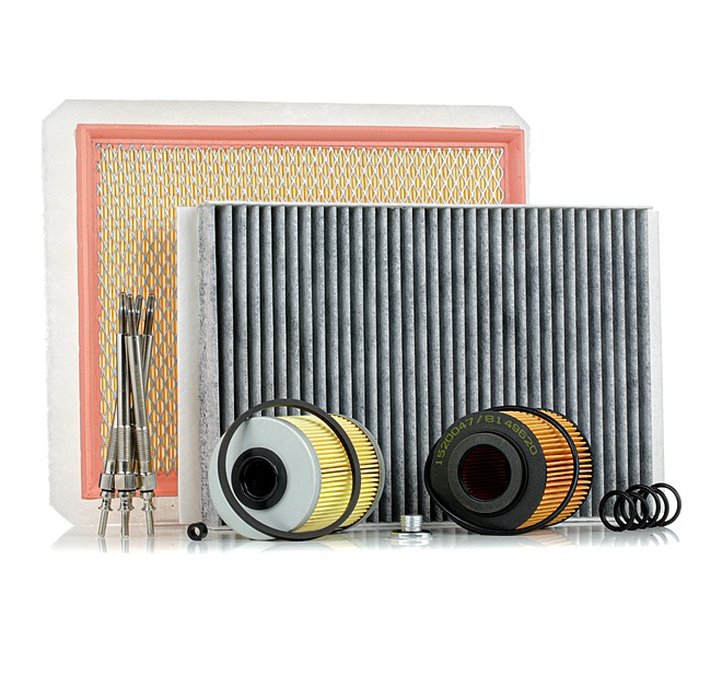 Onderhoudspakket (4682P0535) van RIDEX Voor OPEL Astra G CC (T98) 1.7 CDTI (F08, F48) (59 KW / 80 PK / Van 2003)