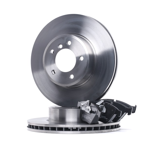 OEM 34116753221 RIDEX Bremseskiver og klodser 3405B0836 med BMW