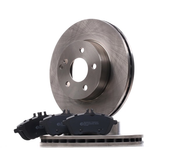 RIDEX Kit de travões (3405B0846) para MERCEDES-BENZ Classe C Sedan (W204) C 180 Kompressor (204.044, 204.045) (115 KW / 156 CV / de 2008)