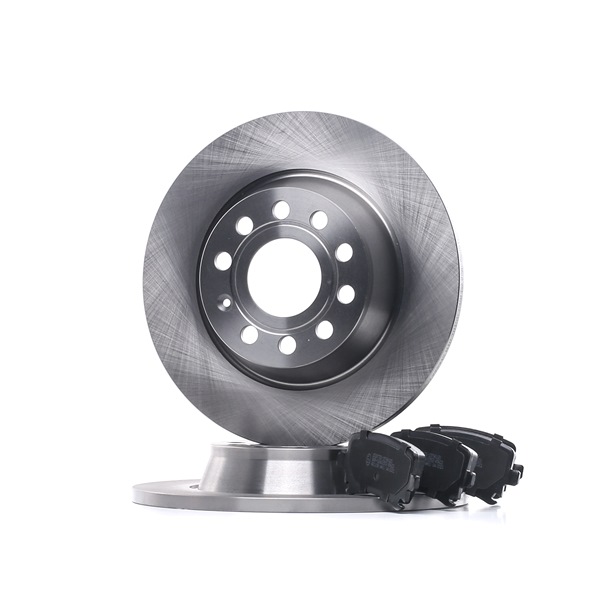 Remschijven en blokken (3405B0862) van RIDEX Voor VW Passat Variant (3C5) 2.0 TDI (90 KW / 122 PK / Van 2005)