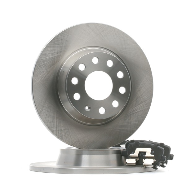 Remschijven en blokken (3405B0980) van RIDEX Voor VW Passat Variant (3C5) 2.0 TDI (90 KW / 122 PK / Van 2005)