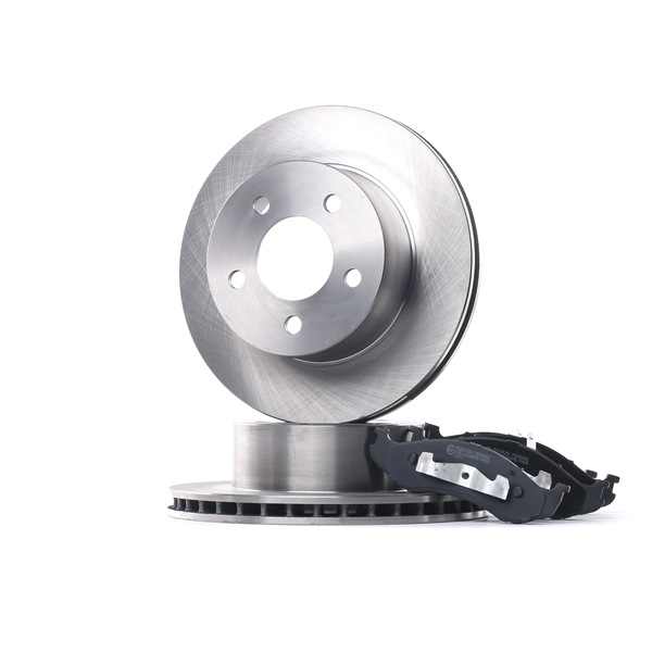 RIDEX Kit de discos de freno y pastillas (3405B1057) para JEEP CHEROKEE (XJ) 2.5 4x4 (89 KW / 121 CV / de 1990)