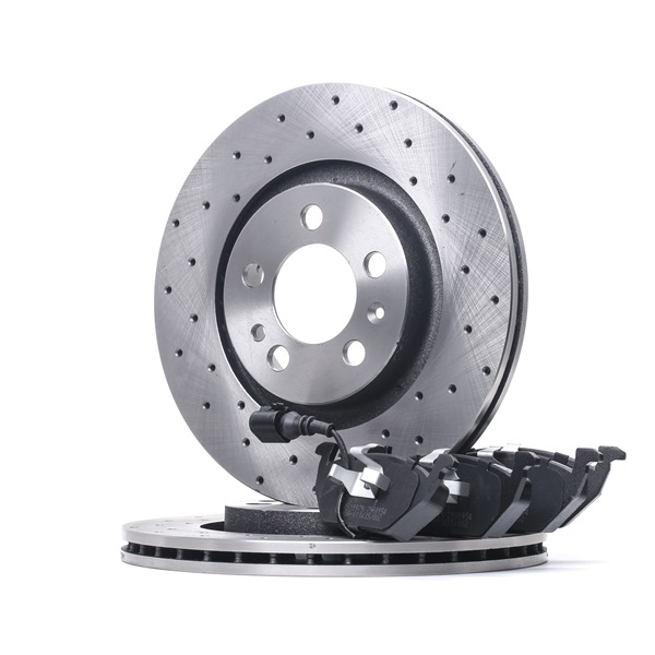 RIDEX Kit de discos de freno y pastillas (3405B1121) para SKODA Octavia I Combi (1U5) 1.6 (55 KW / 75 CV / de 1998)