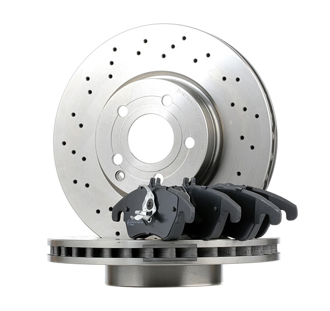 STARK Kit de travões (SKBK-10991145) para MERCEDES-BENZ Classe C Sedan (W204) C 320 CDI (204.022) (165 KW / 224 CV / de 2007)