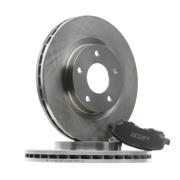 STARK Kit dischi e pastiglie (SKBK-10991160) per MITSUBISHI ASX (GA_W_) 1.6 LPG (86 KW / 117 CV / dal 2010)