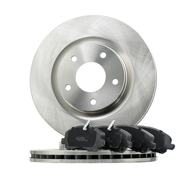 RIDEX Kit dischi e pastiglie (3405B1162) per MITSUBISHI ASX (GA_W_) 1.6 LPG (86 KW / 117 CV / dal 2010)