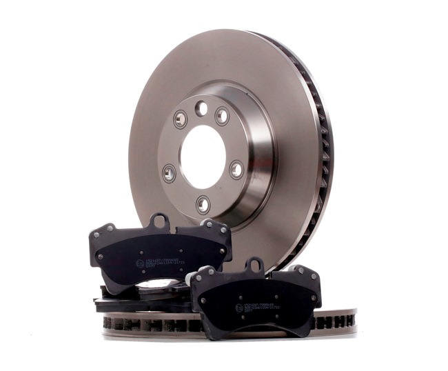 Jarrupalasarja, levyjarru (3405B1169) alkaen RIDEX varten AUDI Q7 (4LB) 4.2 FSI quattro 350 HV