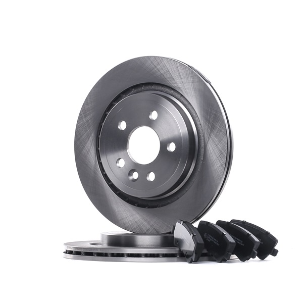 RIDEX Brake discs and pads set (3405B1178) for VOLVO V60 (155, 157) D6 Hybrid AWD (206 KW / 280 HP / from 2012)