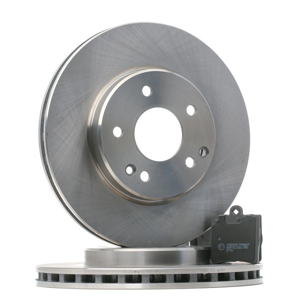 RIDEX Kit de travões (3405B1260) para MERCEDES-BENZ Classe C Sedan (W202) C 230 Kompressor (202.024) (142 KW / 193 CV / de 1995)
