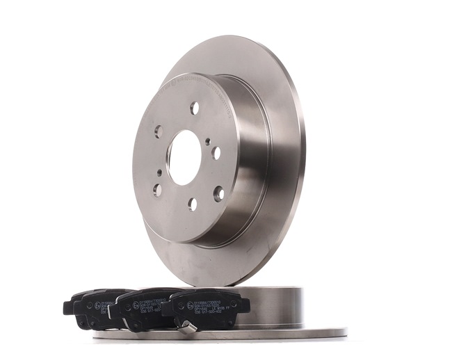 STARK Disques et plaquettes de freins (SKBK-10991260) pour TOYOTA COROLLA Verso (ZER_, ZZE12_, R1_) 1.8 (92 KW / 125 CH / de 2004)