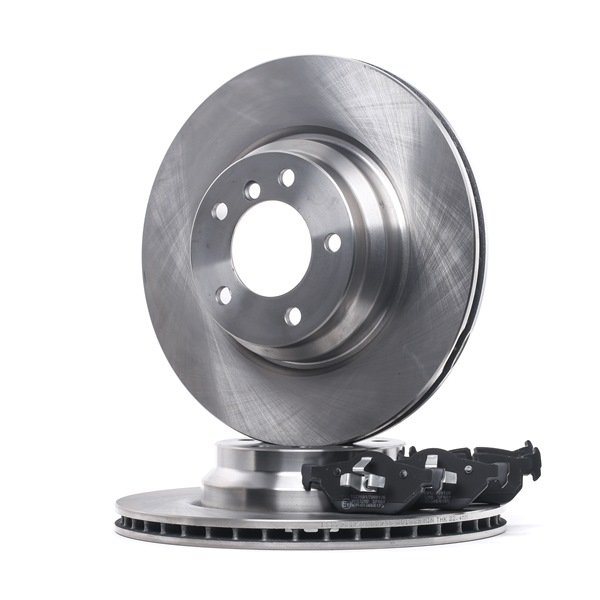 RIDEX Kit de discos de freno y pastillas (3405B1291) para BMW 3 Coupé (E92) 325 xi (155 KW / 211 CV / de 2007)
