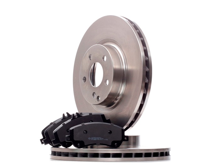 OEM 2044212912 RIDEX Bromssats, skivbroms 3405B1410 för MERCEDES-BENZ, SMART