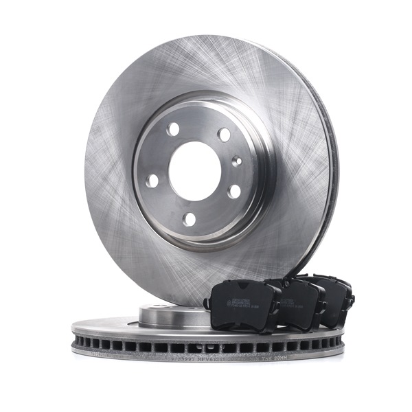 RIDEX Kit de discos de freno y pastillas (3405B1459) para AUDI A4 B8 Avant (8K5) 3.0 TFSI quattro (200 KW / 272 CV / de 2012)