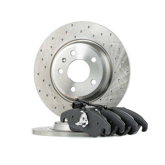 STARK Kit de discos de freno y pastillas (SKBK-10991468) para AUDI A6 C7 (4G2, 4GC) 2.0 TFSI quattro (185 KW / 252 CV / de 2014)
