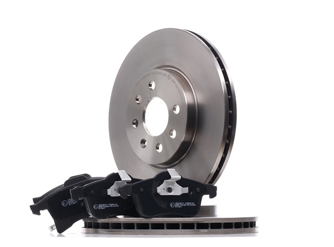 RIDEX Disques et plaquettes de freins (3405B1497) pour VAUXHALL COMBO Mk II (C) Camionnette/Break (F25) 1.6 CNG 16V (71 KW / 97 CH / de 2005)