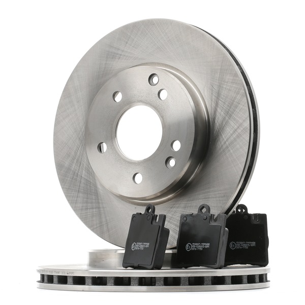 RIDEX Kit de travões (3405B1512) para MERCEDES-BENZ Classe C Sedan (W202) C 230 Kompressor (202.024) (142 KW / 193 CV / de 1995)