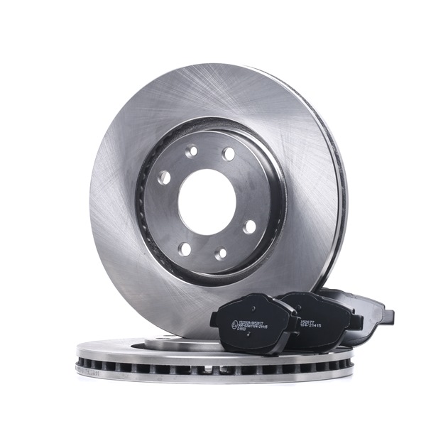 RIDEX Kit dischi e pastiglie (3405B1550) per DS DS 3 Cabriolet 1.2 VTi 82 (60 KW / 82 CV / dal 2015)