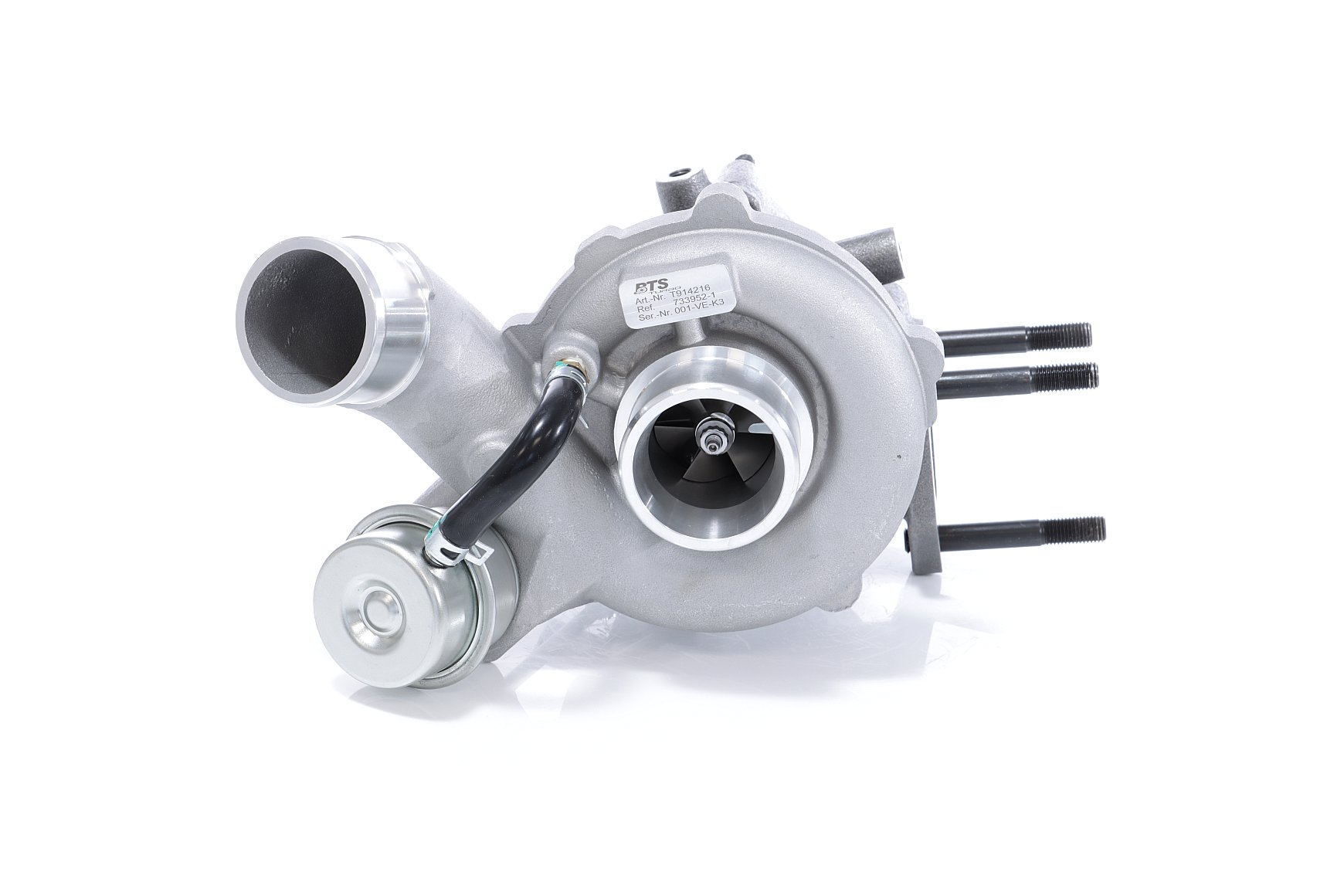 BTS TURBO Turbocompresor (T914216BT) para KIA SORENTO I (JC) 2.5 CRDi (103 KW / 140 CV / de 2002)