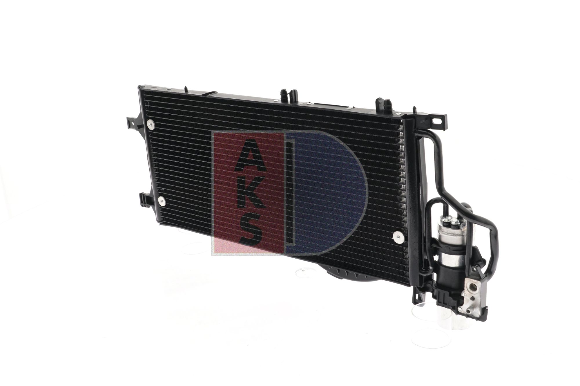 AKS DASIS Condenseur, climatisation (152019N) pour OPEL Corsa C 3/5 portes (X01) 1.7 CDTI (F08, F68) (74 KW / 100 CH / de 2003)