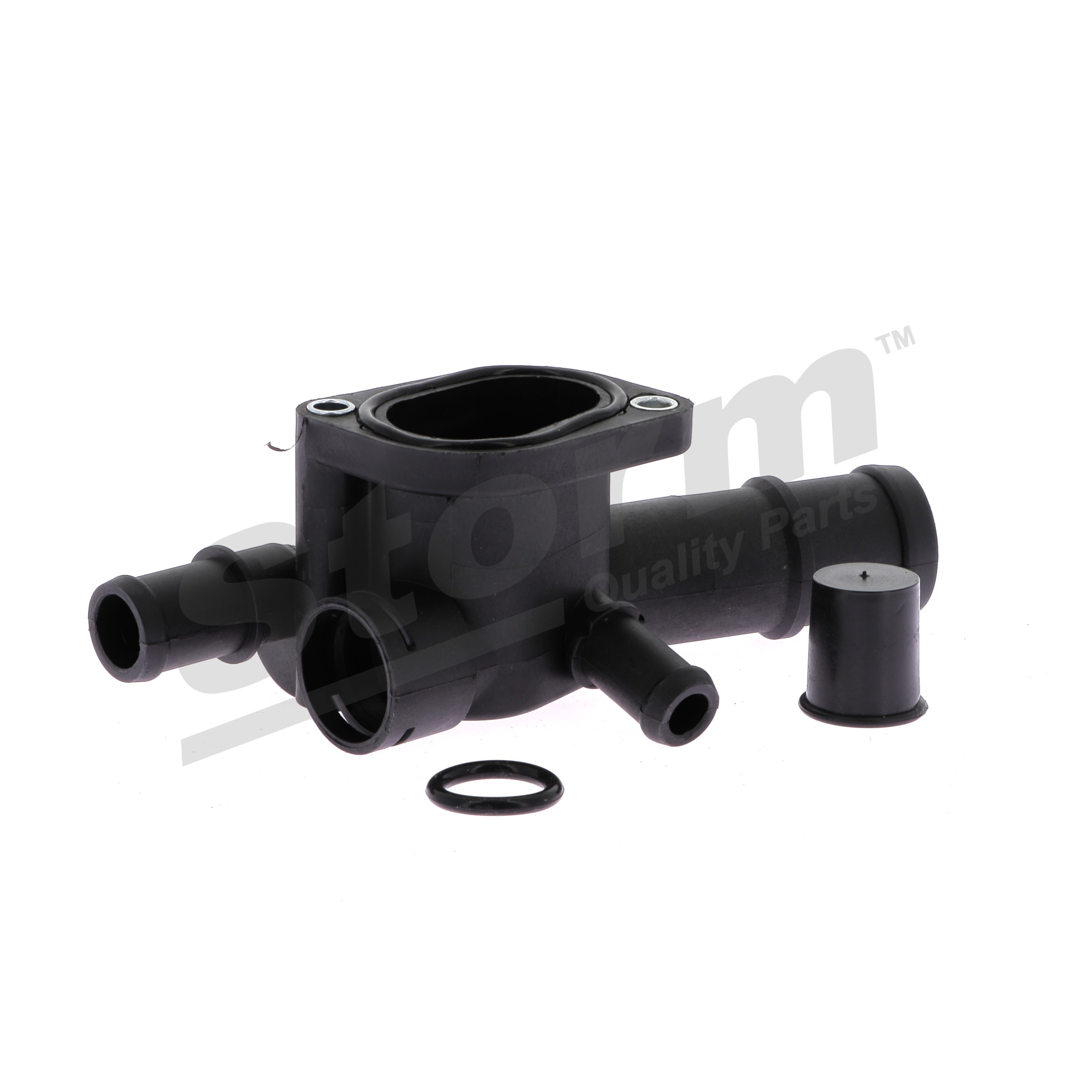 OEM 038121132D STORM QUALITY PARTS Coolant Flange F12986 for VW, AUDI, SKODA, SEAT