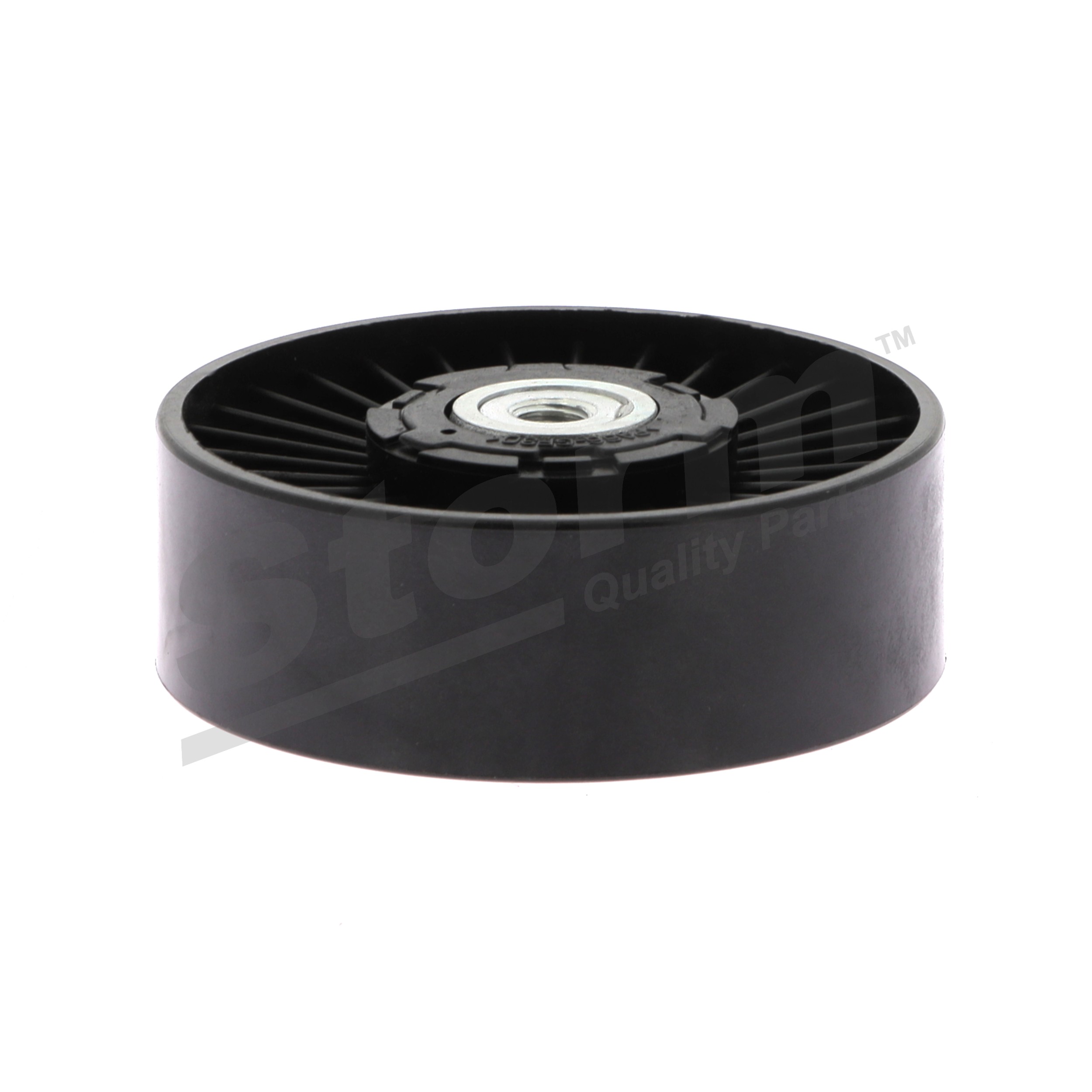 Spanrol, poly V-riem (F4312) van STORM QUALITY PARTS Voor VW Transporter IV Bus (70B, 70C, 7DB, 7DK, 70J, 70K, 7DC, 7DJ) 2.5 Syncro (85 KW / 115 PK / Van 1996)