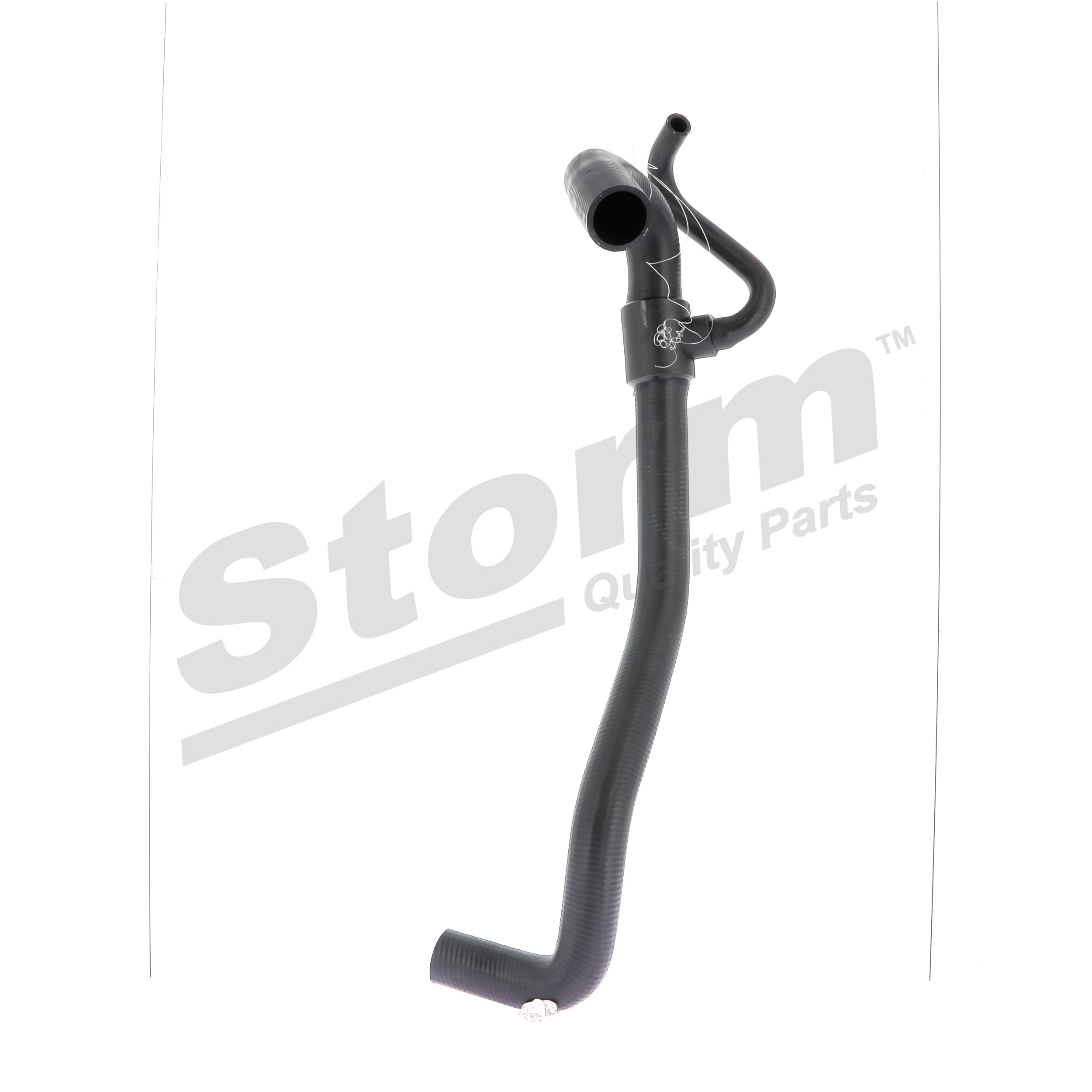 OEM 1351K5 STORM QUALITY PARTS Flessibile radiatore F8720 per PEUGEOT, CITROЁN, DS