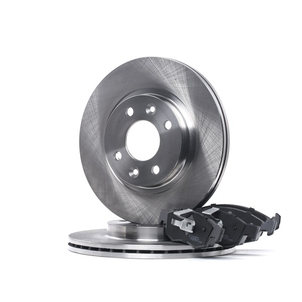 RIDEX Kit dischi e pastiglie (3405B1625) per DACIA LOGAN EXPRESS (FS_) 1.6 (64 KW / 87 CV / dal 2009)