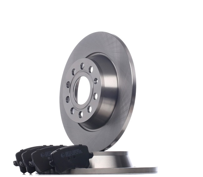 OEM 1K0615601ADkit RIDEX Jarrupalasarja, levyjarru 3405B1636 varten VW, AUDI, SEAT