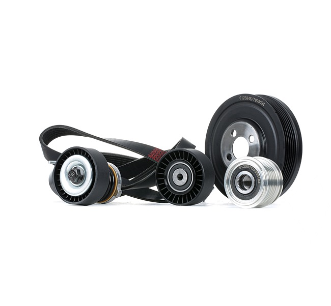 OEM 038903315AL STARK Juego de correas trapeciales poli V SKRBS-1201013 para VOLKSWAGEN, SEAT, AUDI, SKODA, PORSCHE