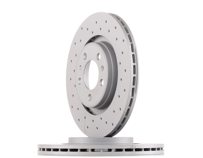 OEM 1J0615301P ZIMMERMANN Disco de freno 100.1234.52 para VOLKSWAGEN, SEAT, AUDI, FORD, SKODA