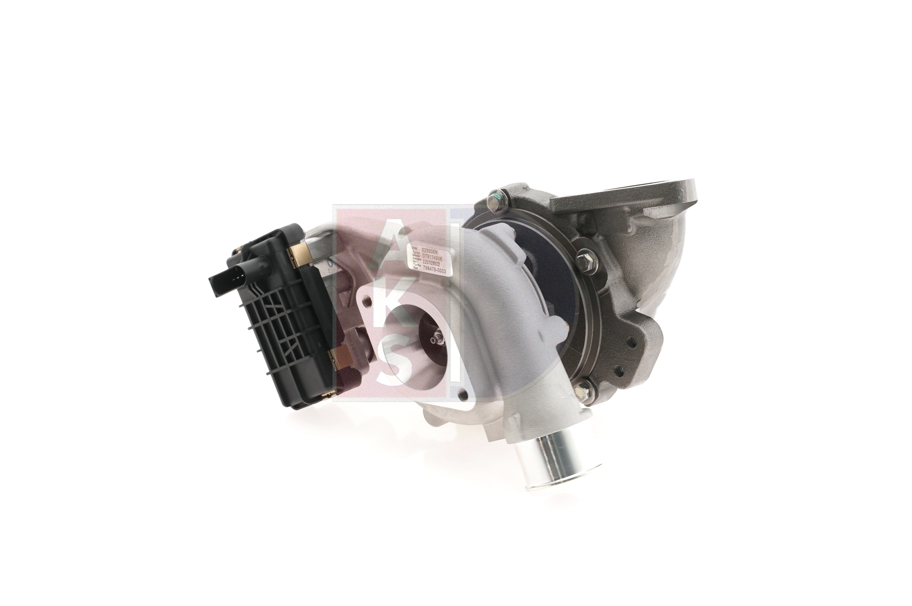 Turbocharger (025006N) van AKS DASIS Voor LAND ROVER Defender Flatbed Vrachtwagen / Chassis (L316) 2.2 Td4 4x4 (L317) (90 KW / 122 PK / Van 2011)