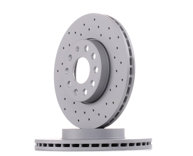 OEM 1K0615301K ZIMMERMANN Brake disc 600.3221.52 for VW, AUDI, FORD, SKODA, SEAT